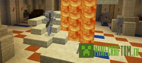 Карта Desert Dungeon (Подземелье в пустыне) MCPE Карта Desert Dungeon (Подземелье в пустыне) MCPE