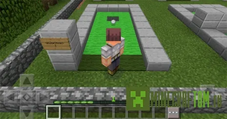 Карта MineGolf 2 (Мини гольф 2) игры Майнкрафт ПЕ Карта MineGolf 2 (Мини гольф 2) игры Майнкрафт ПЕ