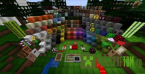 Текстуры REN 8×8 игры Майнкрафт версии 1.8 Текстуры REN 8×8 игры Майнкрафт версии 1.8