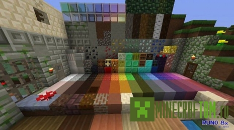 Текстуры Runo 8х версии 1.7.10 игры Minecraft Текстуры Runo 8х версии 1.7.10 игры Minecraft