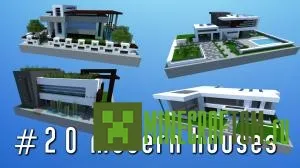 Карта 20 Modern Houses Pack (20 современных домов пакет) Карта 20 Modern Houses Pack (20 современных домов пакет)