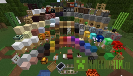 Текстуры Bud (Бутон) 1.7.2 игры Minecraft