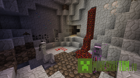 Текстуры Silver mines (Серебряные рудники) 1.8