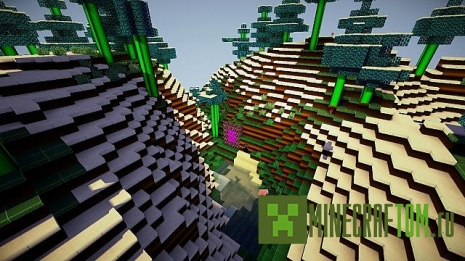 Текстуры Tron Inspired (Вдохновленный трон) версии 1.7.2 Майнкрафт