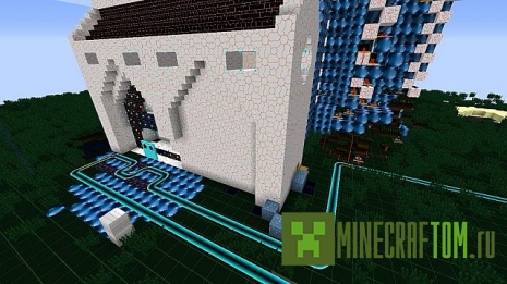 Текстуры Tron Inspired (Вдохновленный трон) версии 1.7.2 Майнкрафт