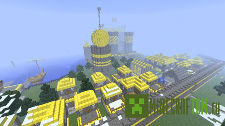 Карта The Creepers Bounty игры Майнкрафт