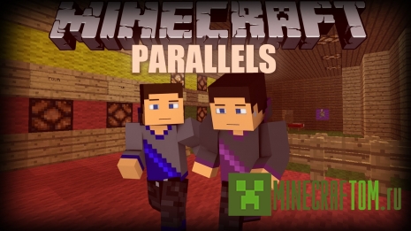 Карта Parallels (Параллели) игры Майнкрафт