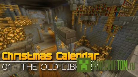 Карта The Old Library (Старая библиотека) игры Майнкрафт