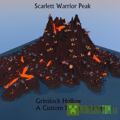 Карта Grimlock Hollow игры Minecraft