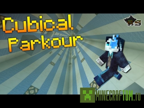 Карта Cubical Parkour (Кубический паркур) игры Minecraft