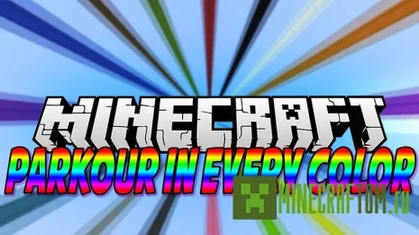 Карта Parkour in every color (Паркур в разном цвете) игры Майнкрафт Карта Parkour in every color (Паркур в разном цвете) игры Майнкрафт