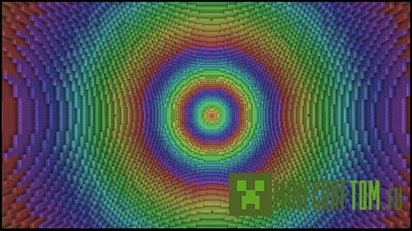 Карта Parkour in every color (Паркур в разном цвете) игры Майнкрафт