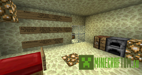 Карта Monster Apocalypse (Апокалипсис монстров) игры Майнкрафт