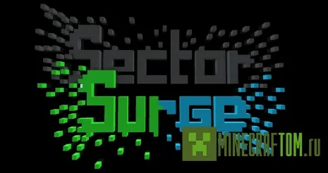 Карта Sector Surge! (Сектор Волна) игры Майнкрафт