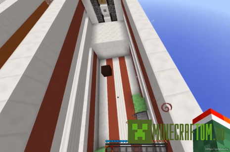 Карта Aspect Parkour игры Майнкрафт