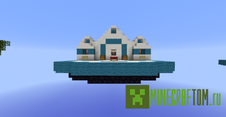 Карта Cube Rush (Кубический прорыв) игры Майнкрафт