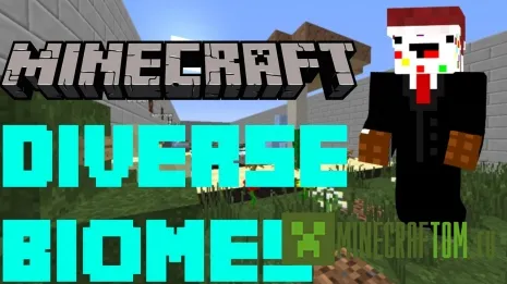 Карта Diverse Biomes (Разнообразные биомы) игры Minecraft Карта Diverse Biomes (Разнообразные биомы) игры Minecraft