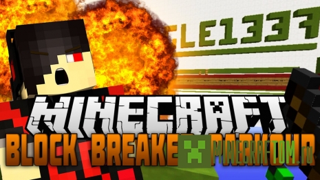 Карта Block Breaker (Дробитель блоков) игры Minecraft Карта Block Breaker (Дробитель блоков) игры Minecraft