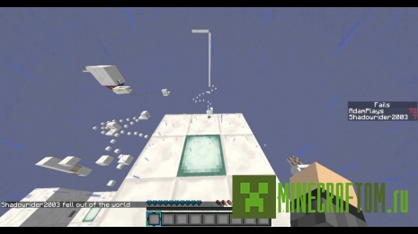 Карта EFBVHPM игры Майнкрафт