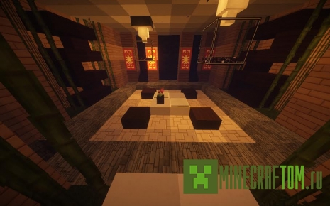 Карта Modern Oriental Home (Современный восточный дом) Майнкрафт Карта Modern Oriental Home (Современный восточный дом) Майнкрафт