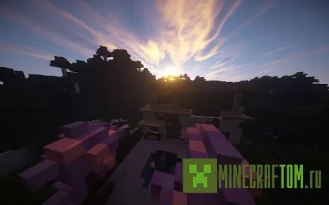 Карта Modern Oriental Home (Современный восточный дом) Майнкрафт Карта Modern Oriental Home (Современный восточный дом) Майнкрафт