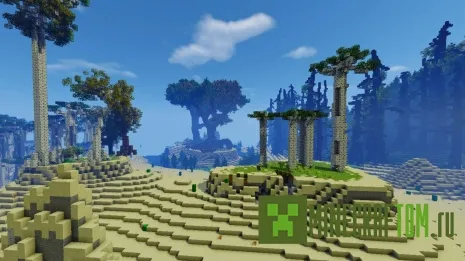 Карта Mya Island (Остров Муа) для игры Minecraft