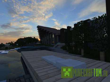 Карта Lakeshore (Берег озера) для игры Minecraft Карта Lakeshore (Берег озера) для игры Minecraft