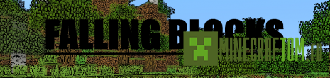 Плагин FallingBlocks (Падающие блоки) версии 1.8 игры Minecraft