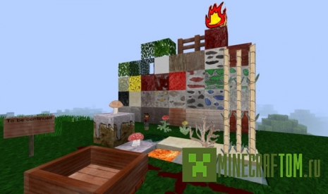 Текстуры Hand Drawn (Нарисованный от руки) версии 1.7.2 Майнкрафт