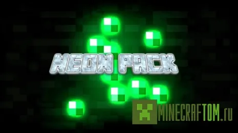 Текстуры Neon Pack (Неоновый пакет) версии 1.7.4 Майнкрафт Текстуры Neon Pack (Неоновый пакет) версии 1.7.4 Майнкрафт