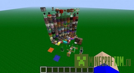 Текстуры Dragon Craft Z (Дракон З) версии 1.7.4 Майнкрафт