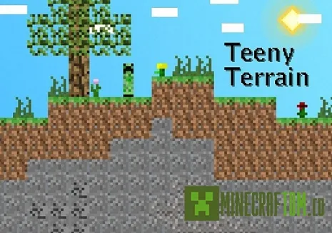 Текстуры Teeny Terrain (Крохотные земли) 1.7.4 Текстуры Teeny Terrain (Крохотные земли) 1.7.4