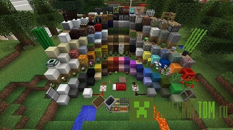 Текстуры Sixam версии 1.7.4 Майнкрафт