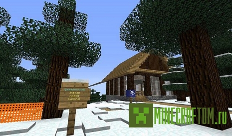 Текстуры SkiResort (Лыжный курорт) 1.7.9 Текстуры SkiResort (Лыжный курорт) 1.7.9