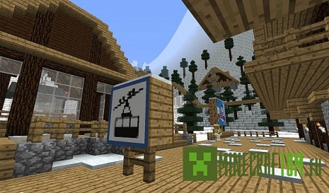 Текстуры SkiResort (Лыжный курорт) 1.7.9 Текстуры SkiResort (Лыжный курорт) 1.7.9