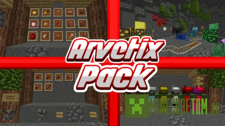 Текстуры ArvetixPvP Pack 1.8 Minecraft Текстуры ArvetixPvP Pack 1.8 Minecraft