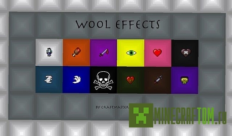 Плагин Wool Effects (Эффект шерсти) версии 1.6.2 Майнкрафт