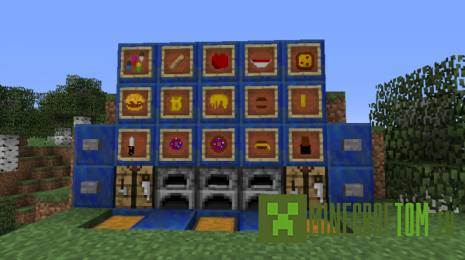 Мод Foods Plus (Еда плюс) версии 1.8 Майкрафт