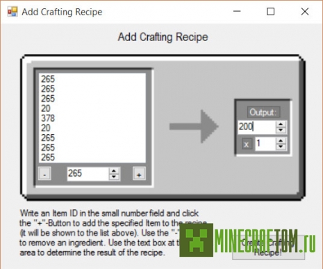 Программа Mod Maker Minecraft PE (Создатель модов) Майнкрафт ПЕ
