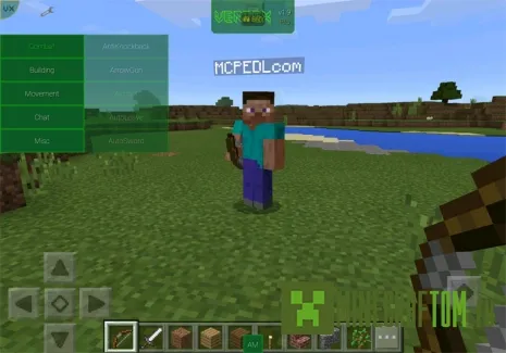 Чит Vertex Client (Вертекс клиент) версии 0.14.0 игры Майнкрафт ПЕ Чит Vertex Client (Вертекс клиент) версии 0.14.0 игры Майнкрафт ПЕ