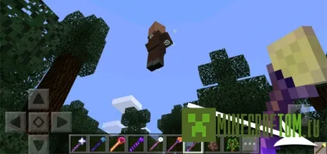 Мод Wands (Палочки) версий 0.15.0, 0.16.0 для MCPE Мод Wands (Палочки) версий 0.15.0, 0.16.0 для MCPE