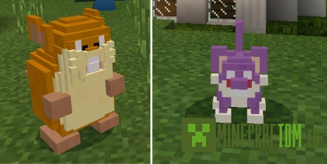 Мод PokeCraft версий 0.15.х портативной версии Майнкрафт ПЕ