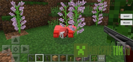 Мод Handguns (Пистолеты) версий 0.14.х, 0.15.0 для Minecraft PE Мод Handguns (Пистолеты) версий 0.14.х, 0.15.0 для Minecraft PE