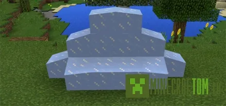 Мод Slope Blocks (Блоки с наклоном) версий 0.15.6, 0.15.7 MCPE