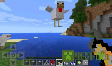 Мод IdeaCraft (Идея) версий 0.14.Х, 0.15.Х для Майнкрафт ПЕ