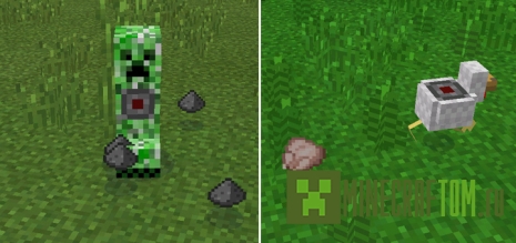 Мод Attachable Grinder (Нависная дробилка) версий 0.14.Х MCPE