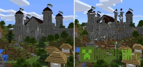 Мод Explosive Arrows (Взрывные стрелы) версий 0.15.х, 0.16.х MCPE