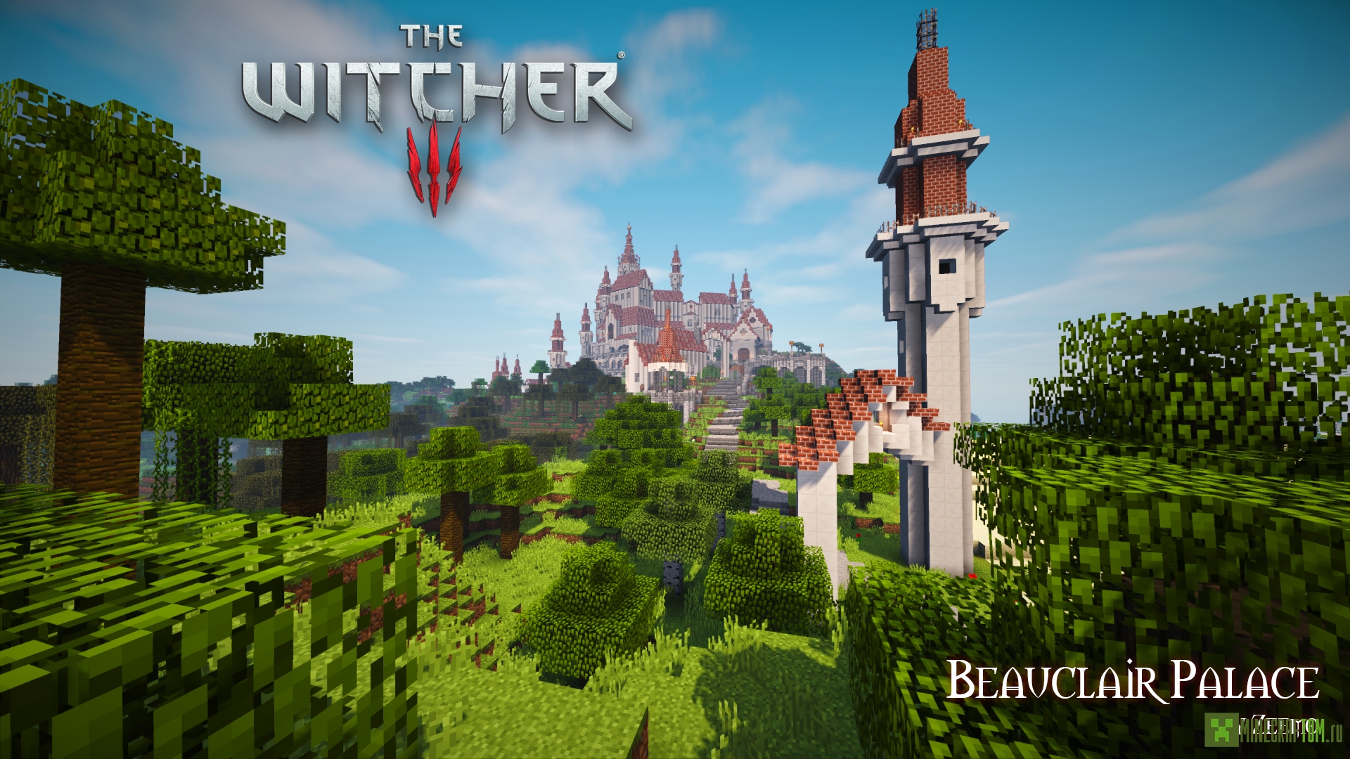 The witcher 3 map minecraft (119) фото