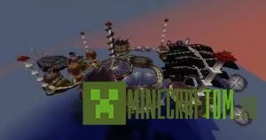 Карта Arpeggios air fleet (Воздушный флот Arpeggios) Minecraft