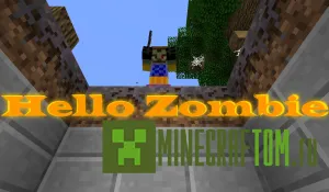 Карта Hello Zombie (Привет Зомби) для Майнкрафт
